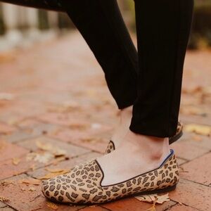 Rothy’s leopard loafers